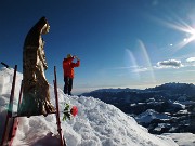 In solitaria invernale sul Sodadura da Avolasio-Piani d’Artavaggio il 1 febbraio 2015 - FOTOGALLERY